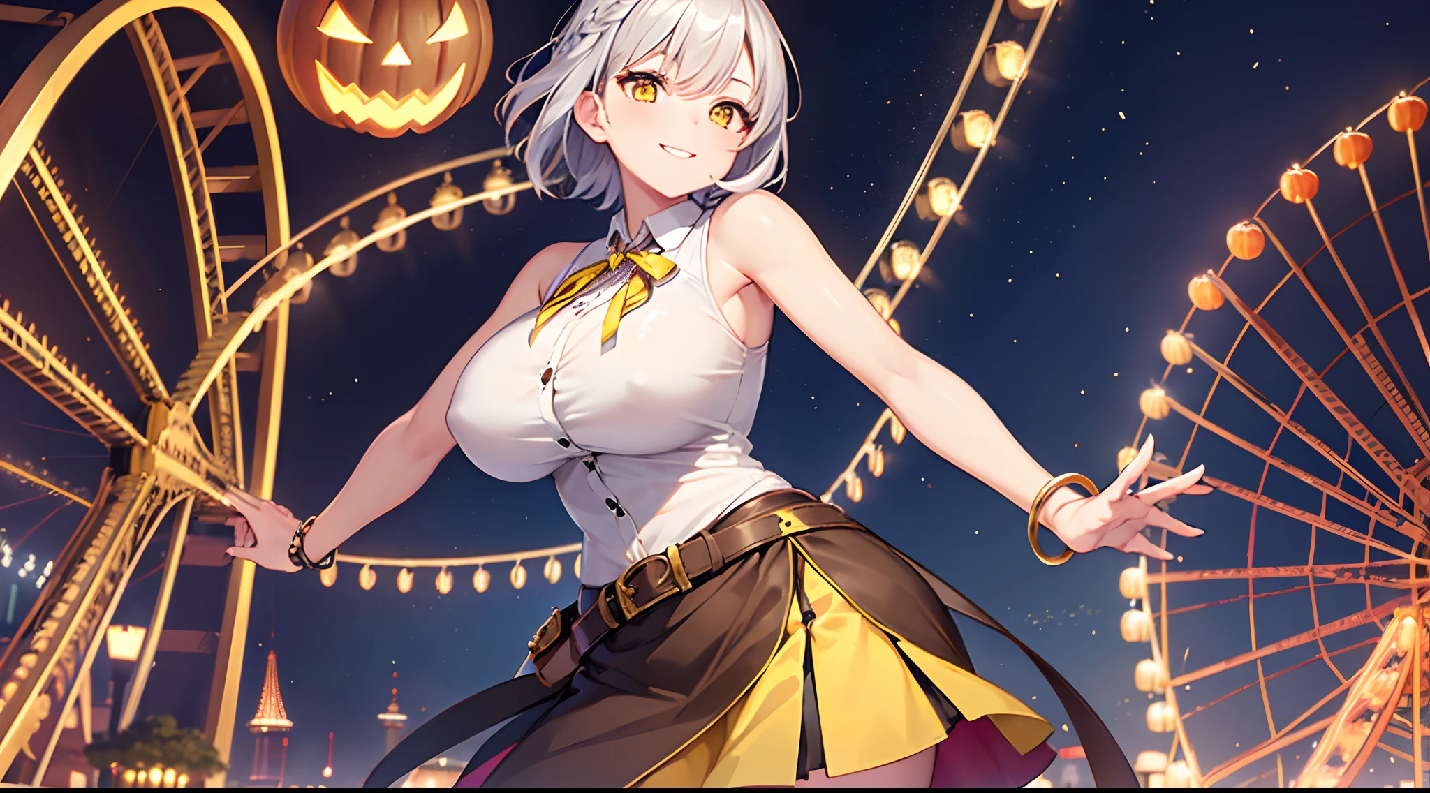 a logo with a light gray background and a price statistic going up and in front of it an anime girl with cartoon baby panda ears surrounded by many gold coins and holding a gold coin in her hands