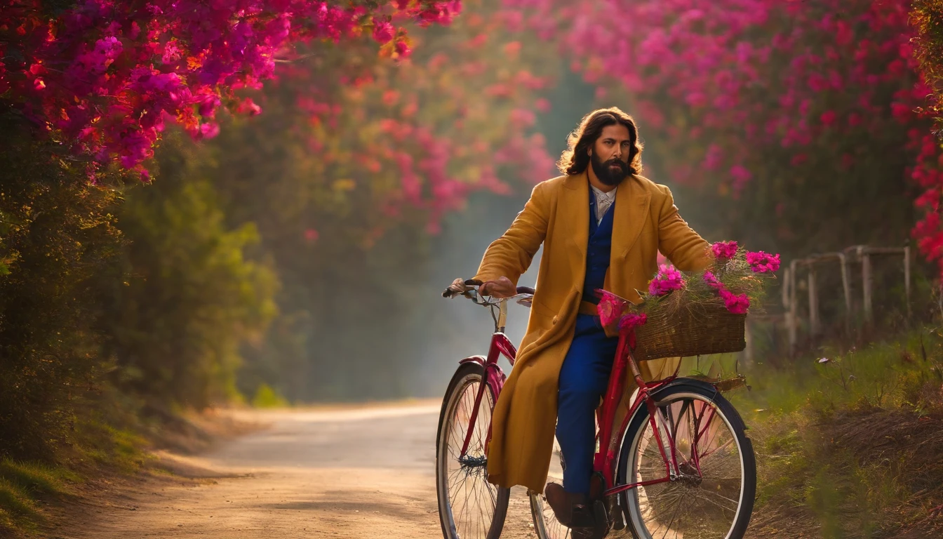 Jesucristo en bicicleta