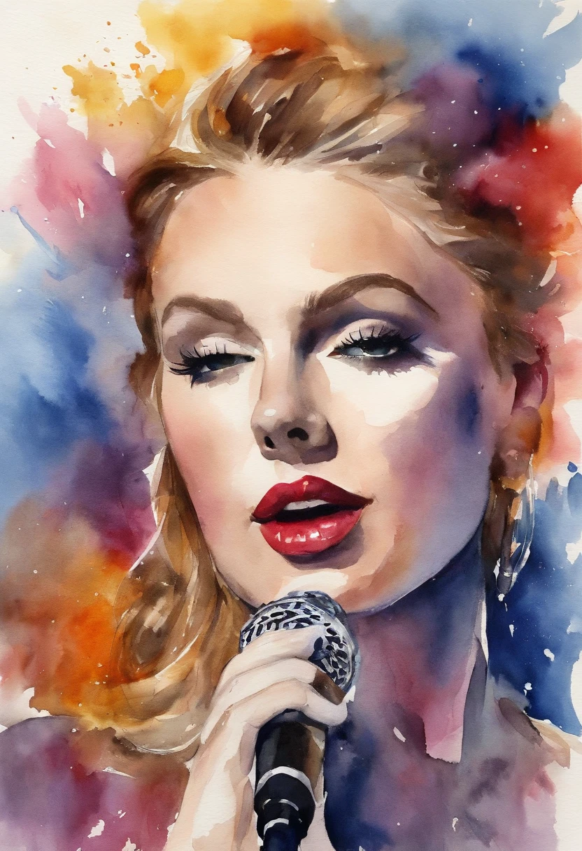 "Taylor Swift"of wonderful stage performances,shining lights,Dynamic dance,Singing with passion,Pop style music, Taylor Swift's unique image and charm,Charming voice,Exquisite makeup and costumes,Stunning stage set,Enthusiastic audience shouts,Charming。