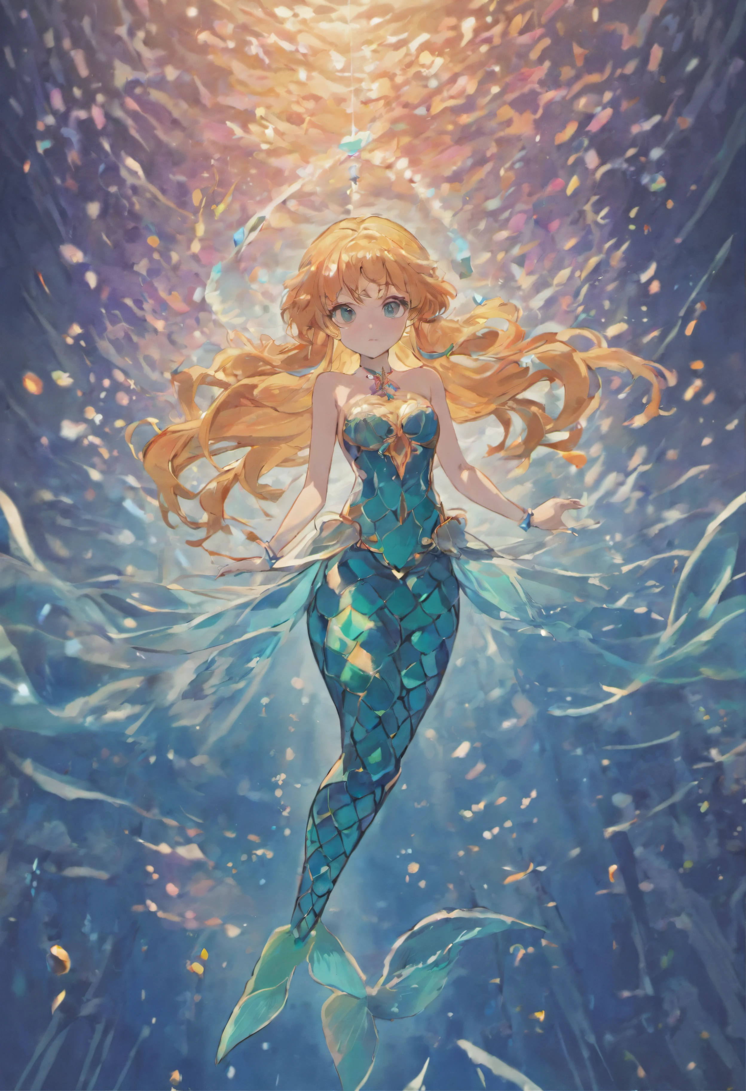 Make an Enchanted Mermaid Anime