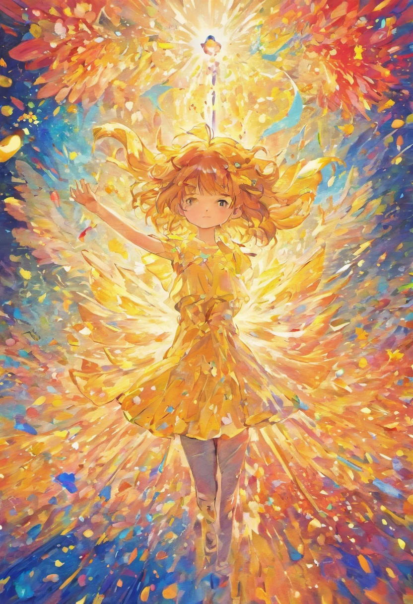 Create a vibrant and inspiring illustration that represents the theme of growth and evolution. Imagine uma flor majestosa, with lush petals and vivid colors, that symbolizes the ongoing process of learning, adaptar-se e evoluir. The roots of the flower can be represented by books, symbols of knowledge and learning. As the flower grows, Imagine that it is blooming towards the sun, reflecting the optimism and positivity that come with personal and intellectual progress.