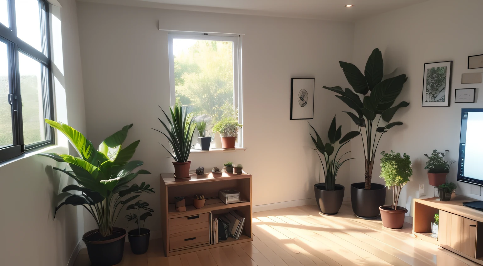 Place Plants in the interior in a modern way