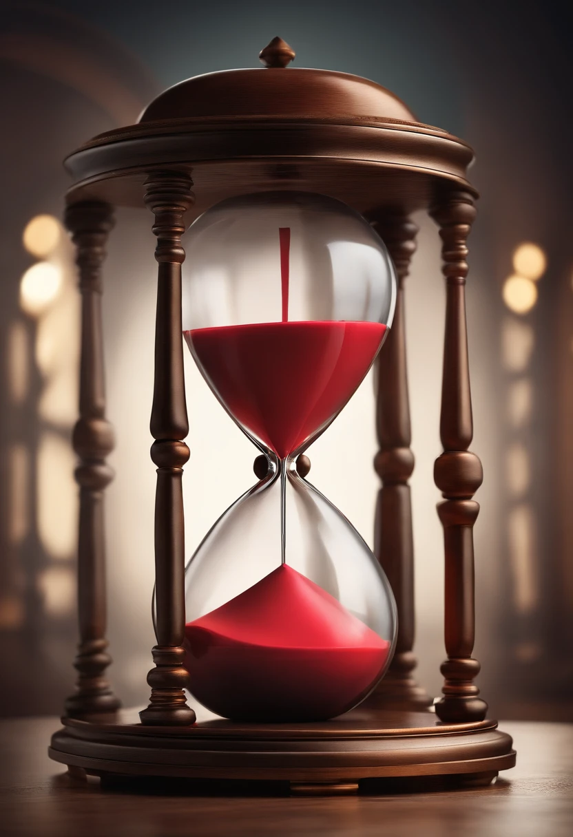 A fantastic concept that combines an hourglass, clock, calendar, todolist, etc.