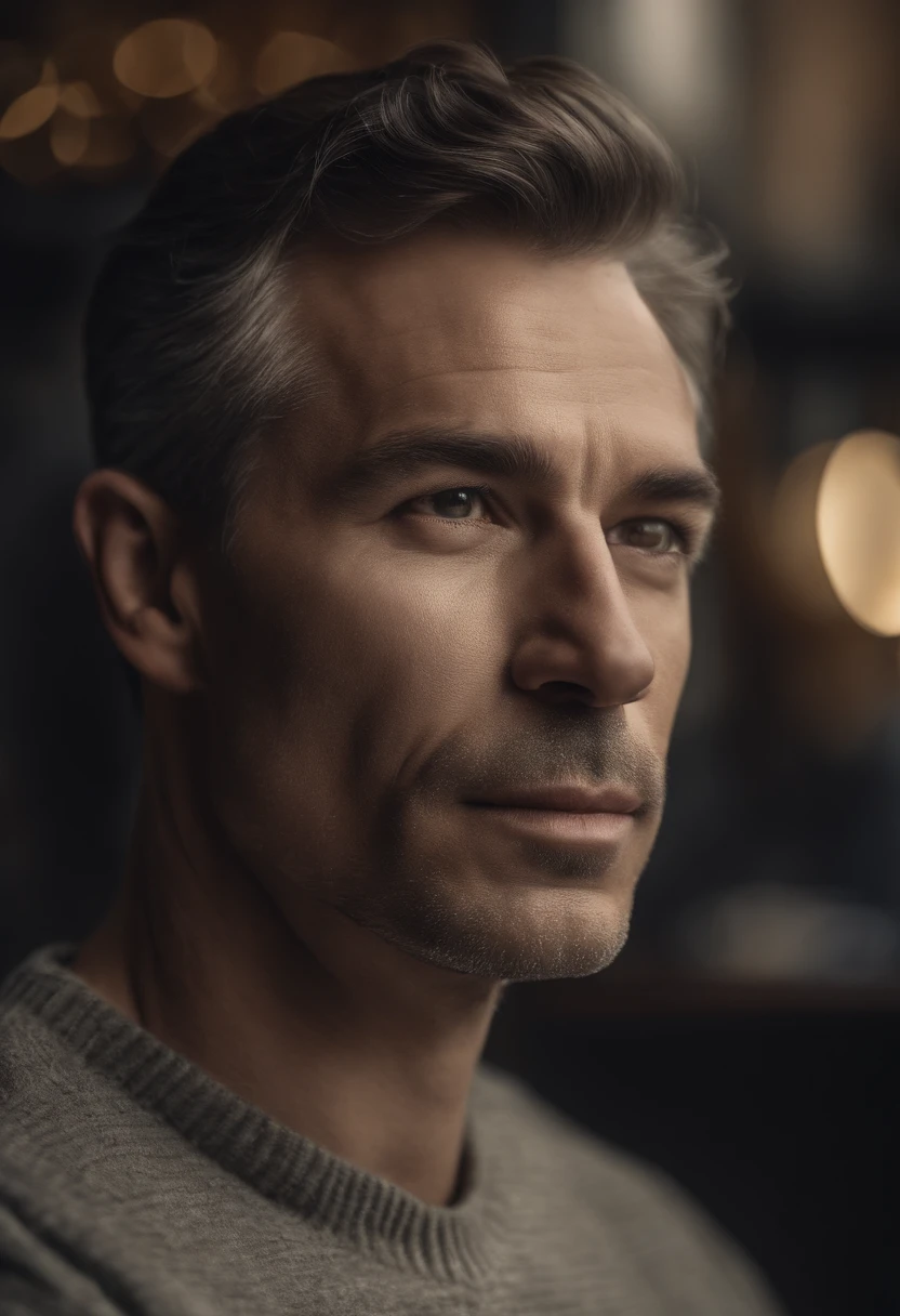 Generate me a handsome goss businessman in portrait