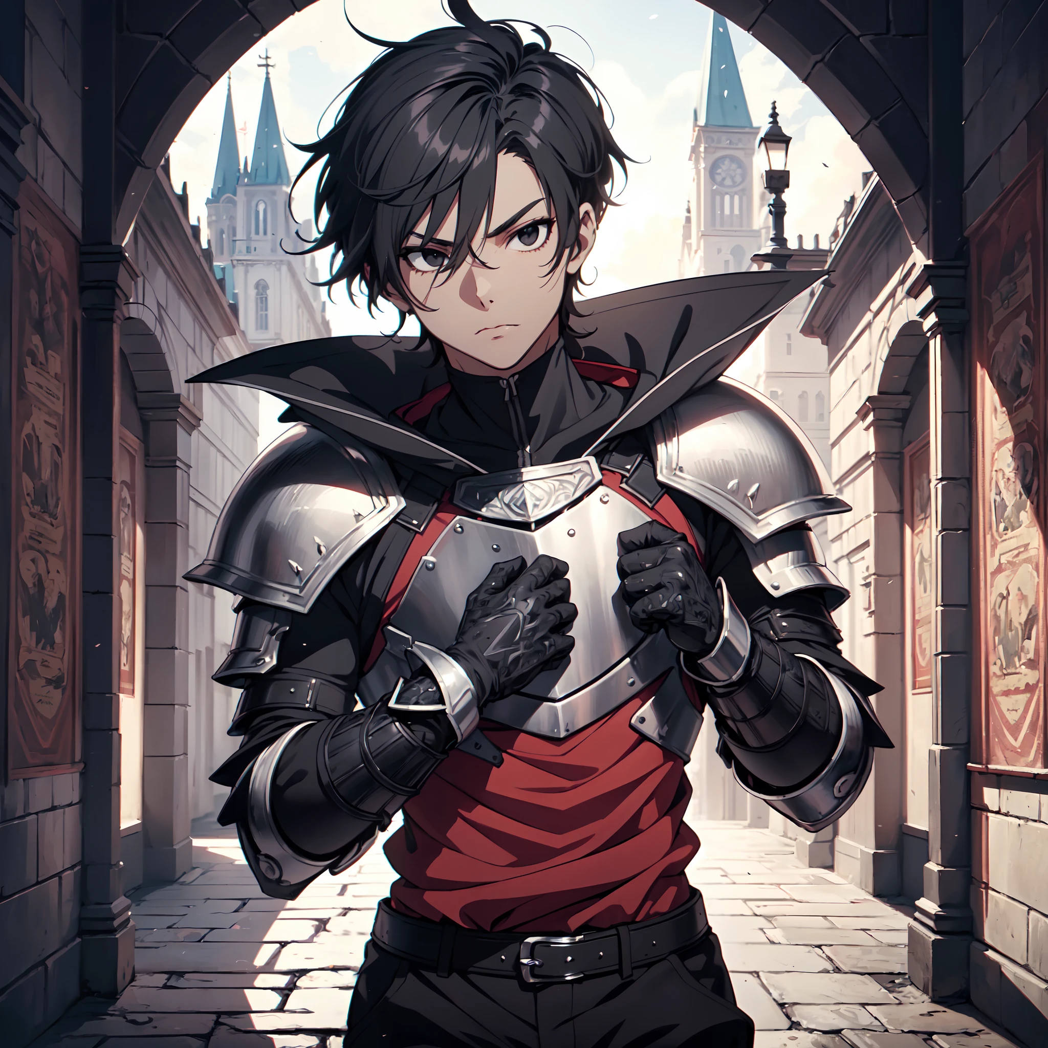 128K Ultra High Definition,
128K Ultra High Quality,
128K Ultra High Resolution,
Best Definition,
Best Quality,
Best Resolution,
Perfectly Detailed,
Perfectly Designed,
Extremely Detailed,
Extremely Designed,
Hyper Detailed,
Hyper Definition,
Hyper Quality,
Hyper Resolution,
Masterpiece,
(((Anime))),
Body Shot,
(((Boy))),
Handsome,
Muscular Body,
(((Black Short Hair))),
(((Black Eyes))),
(((Hyper Detailed & Perfectly Designed With Ultra High Quality Assassin Armor))),
(((Inside Of Medieval Royal Palace Background Scenery))),
