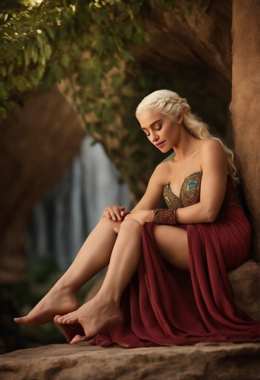 daenerys targaryen tickled on her soles