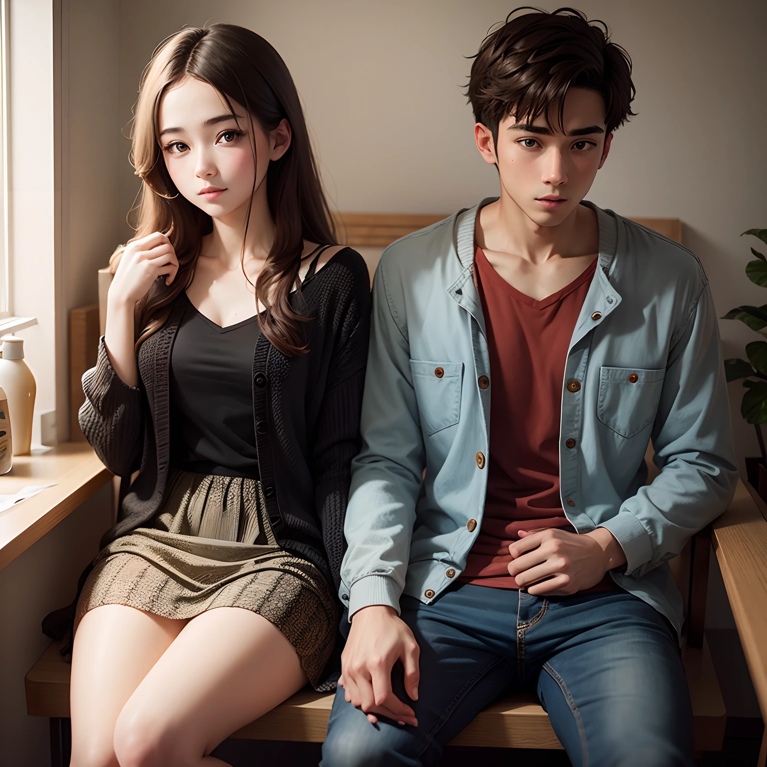 Young couple