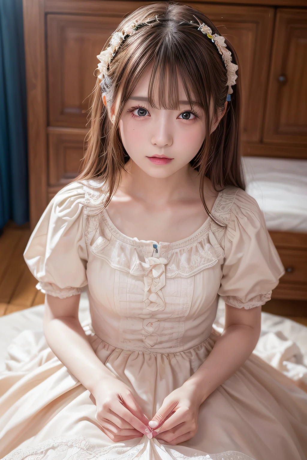 ((Top image quality、8K、​masterpiece：1.3))、Realistic high-quality photos、top-quality、a  girl、Play party、hime