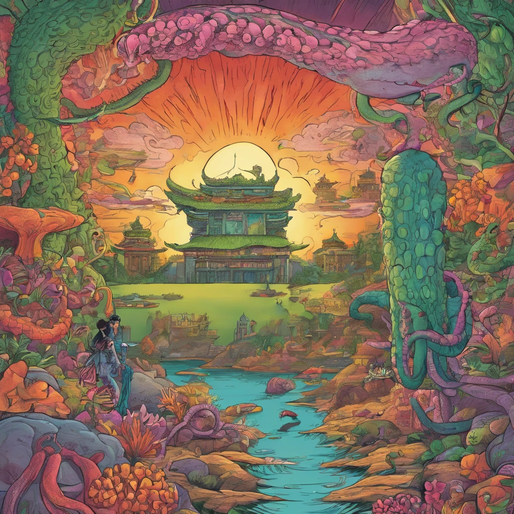 Big shamanic, tentacle journalist