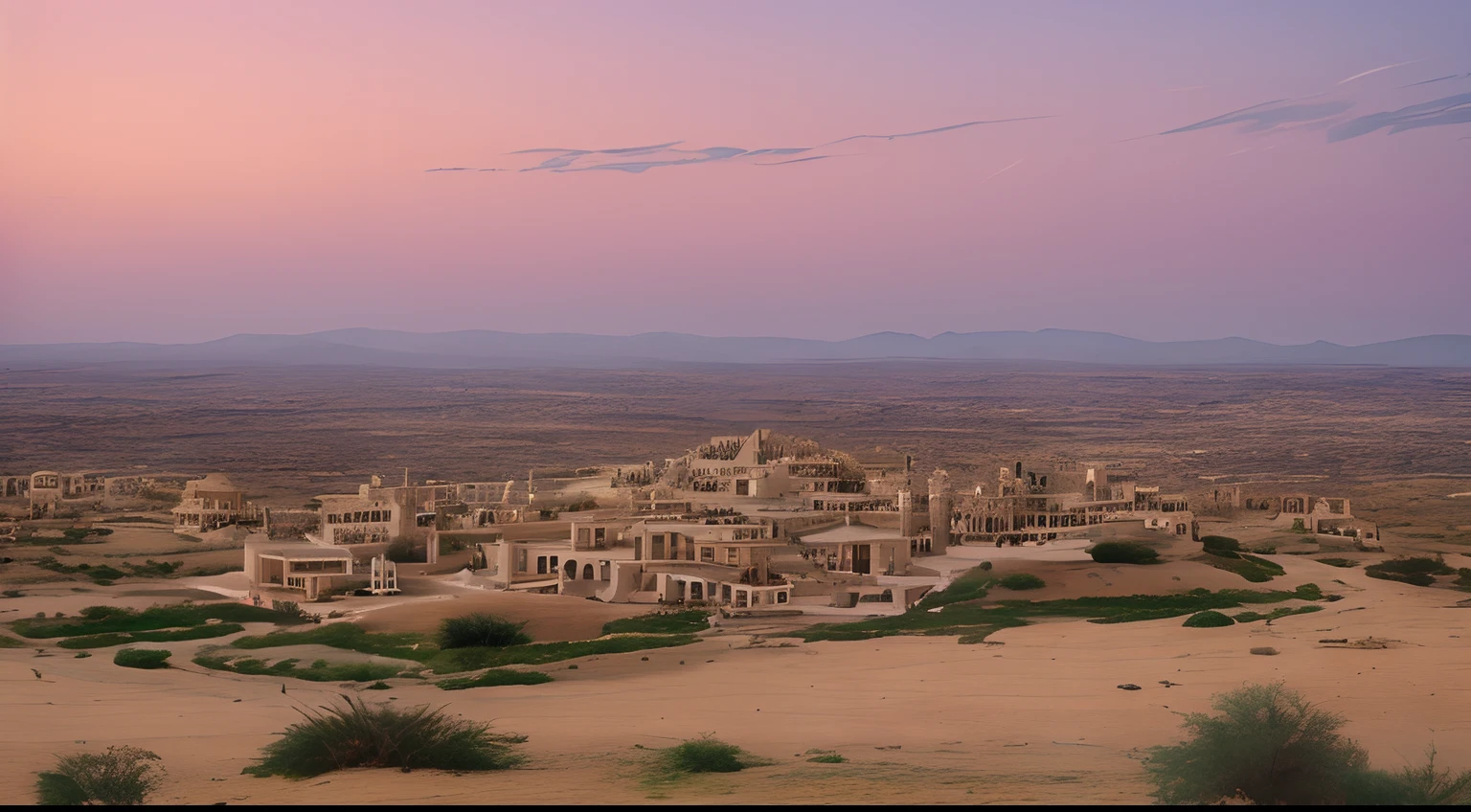 An empire of more than seven hundred years, Axum Africa, stunning photographic view of the sunset landscape, master part, trending in cgsociety, 4k, 8k, disco Rigido, [art-station:1], arte conceitual, altamente detalhado, foco nítido, [Subsurface scattering:1], art by Gabriel Lekegian and Abbas domains of Axum during the Middle Ages and early Modern Ages