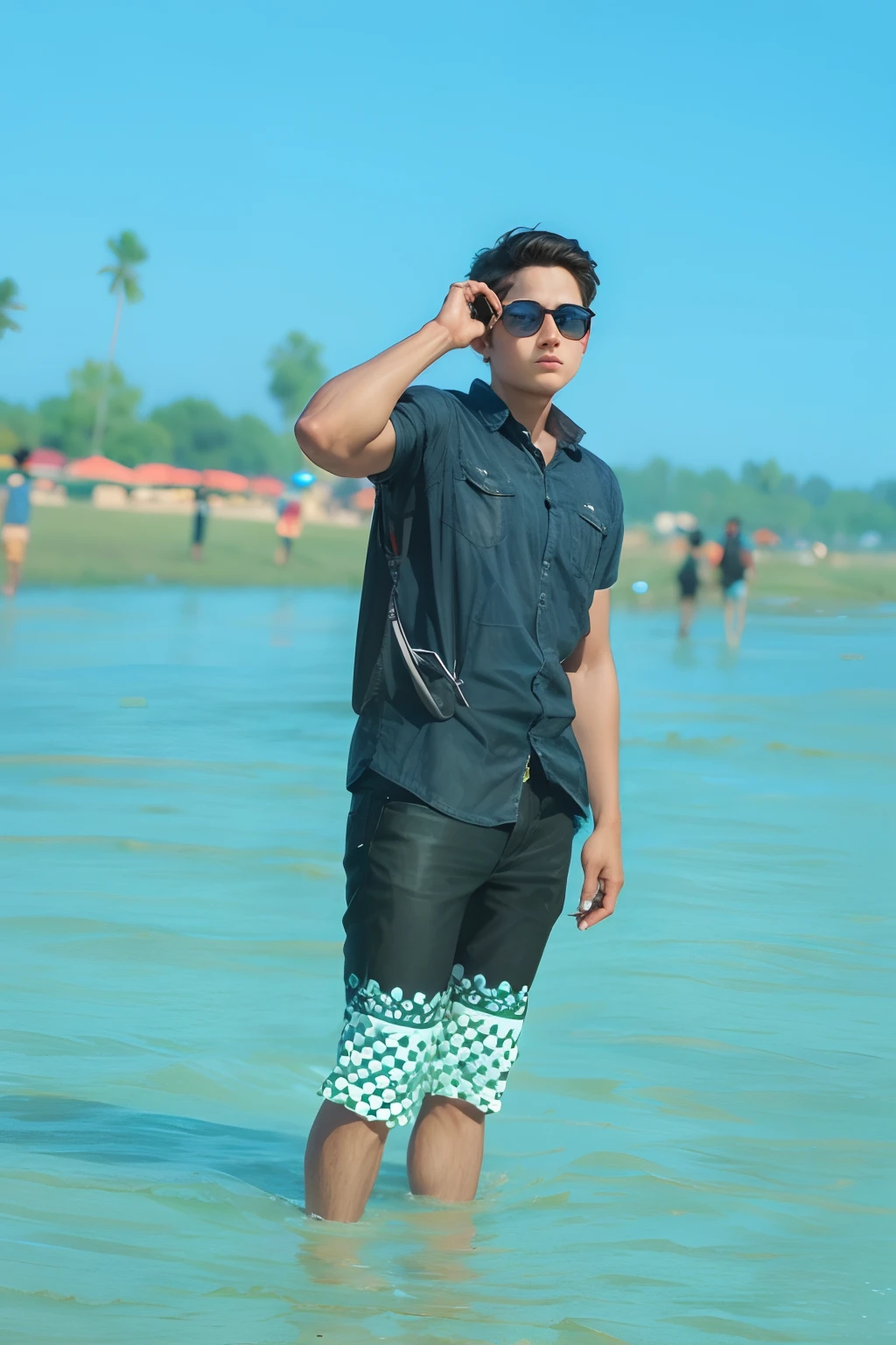 Change background, smart boy, realistic face, 8k picture, very clear image,real face