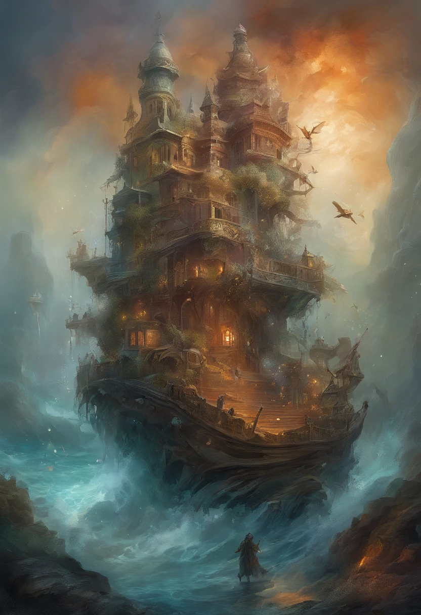 modelshoot style, (extremely detailed CG unity 8k wallpaper), Chaotic storm of intricate liquid smoke in the head, stylized beauty full - length abstract portrait, wet-skin, by petros afshar, ross tran, tom whalen, peter mohrbacher, artgerm, shattered glass, ((bubbly underwater scenery)) radiant light octane render highly detailed ((evil aesthetic))