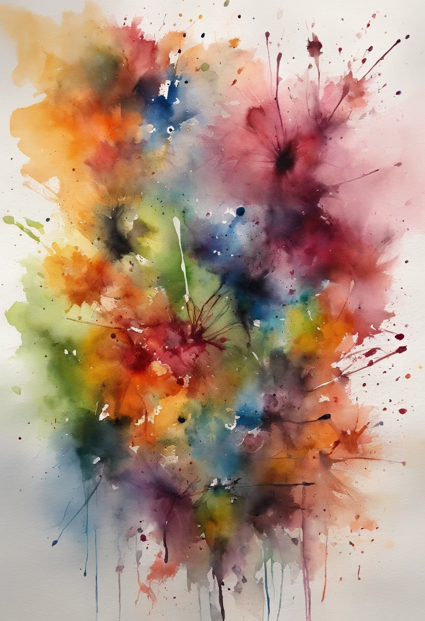 uma pintura dos amantes com um fundo splatter e efeito de tinta spray, Directed by: Eugeniusz Zak, arte em aquarela, Directed by: lotz karoly, pintura em aquarela, estilo de pintura em aquarela, arte detalhada em aquarela, Directed by: Reuben Tam, pintura digital em aquarela, Aquarela , Aquarela magistralmente detalhada, arte em aquarela, Grzegorz Rutkowski