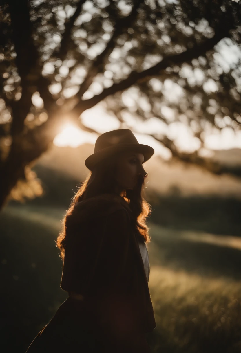 DIG, em um ambiente iluminado pelo sol, fazendo escolhas que refletem sua autenticidade. The light highlights the sparkle in your eyes as you make decisions that align with your inner truth.