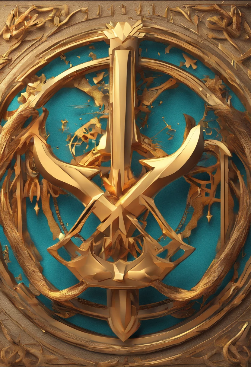 Create Sagittarius zodiac symbol inside the name "sandeep"