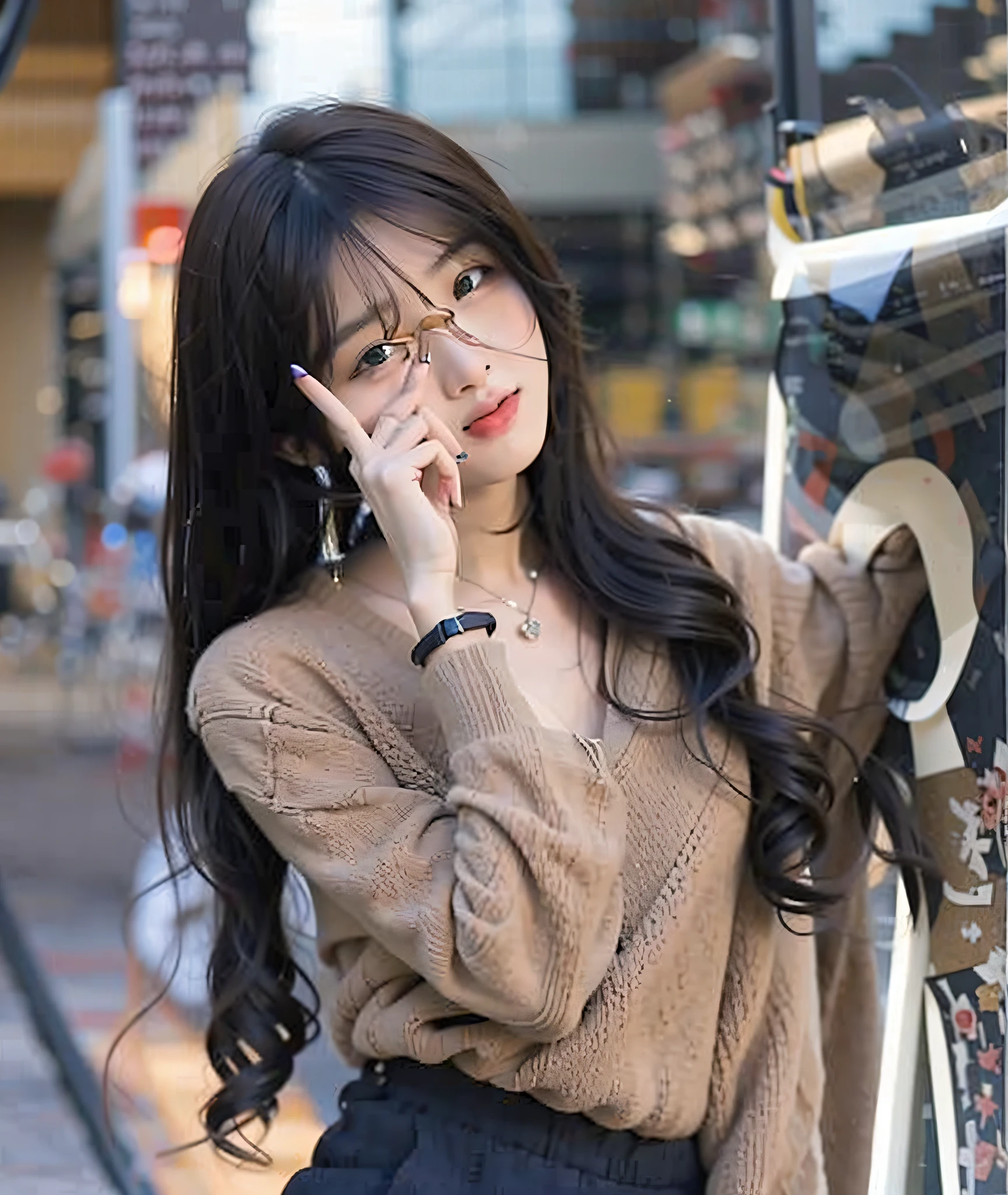 Arrafi woman，Long black hair and brown sweater, long whitr hair，Thick bangs, Long hair with bangs, Brown hair long，By bangs, Asian girl with long hair, beautiful Korean women, Gorgeous young Korean woman, Long black hair with bangs, Beautiful young Korean woman, Long black hair，By bangs, Attractive girl, ulzzangs, Korean girl, cute beautiful