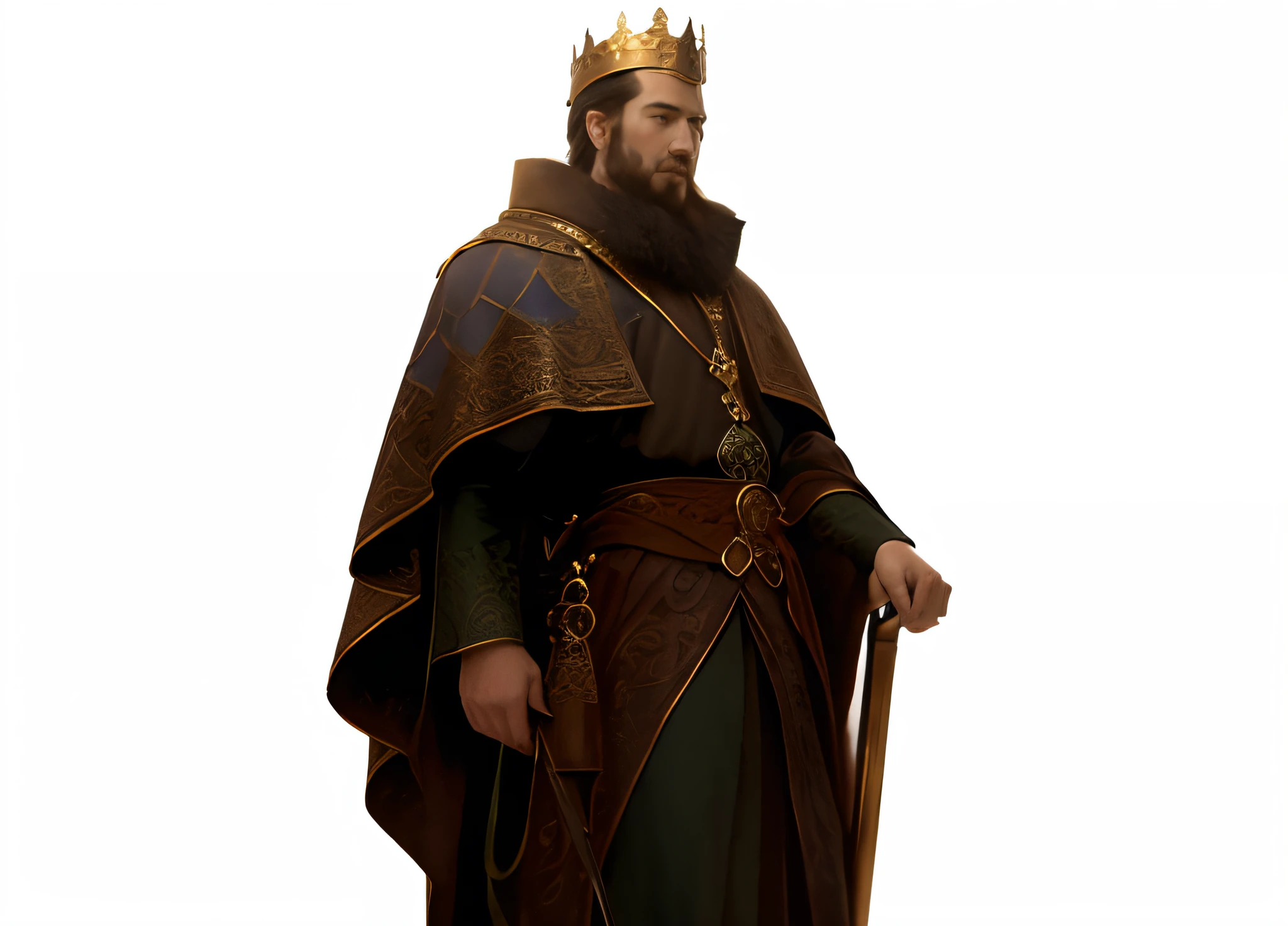 (best quality,4k,highres,masterpiece:1.2),ultra-detailed,(realistic,photorealistic,photo-realistic:1.37),medieval luxurious castle interior,exquisite architectural details,golden chandeliers,velvet curtains,glimmering stained glass windows,ornate tapestries,marble statues,polished stone floors,elaborate throne adorned with jewels and velvet cushions,grand banquet hall with long dining tables and silverware,set in a high fantasy world,with magical elements like floating candles and enchanted portraits,richly dressed kings and queens,royal guards in shining armor,illuminated by warm,soft candlelight and gentle sunlight streaming through the windows,creating a captivating and enchanting atmosphere,sculptures of mythical creatures,like dragons and unicorns,carved into the walls,creating an otherworldly ambiance,intricate and detailed carvings on the pillar and arches,a sense of grandeur and opulence in every corner,painting-like quality with vibrant colors and rich textures,creating a sense of depth and realism,splendid artistry and attention to detail in every aspect of the castle interior.