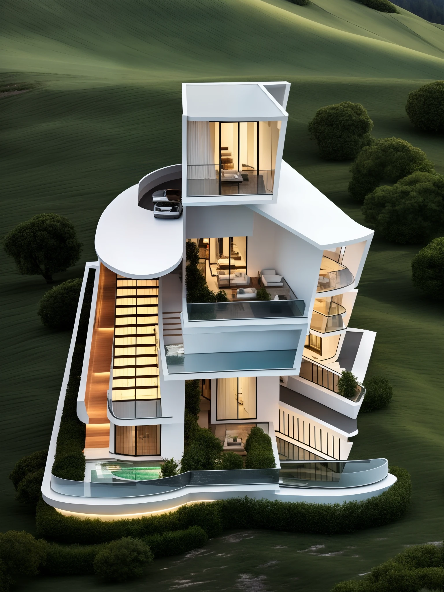 luxury house