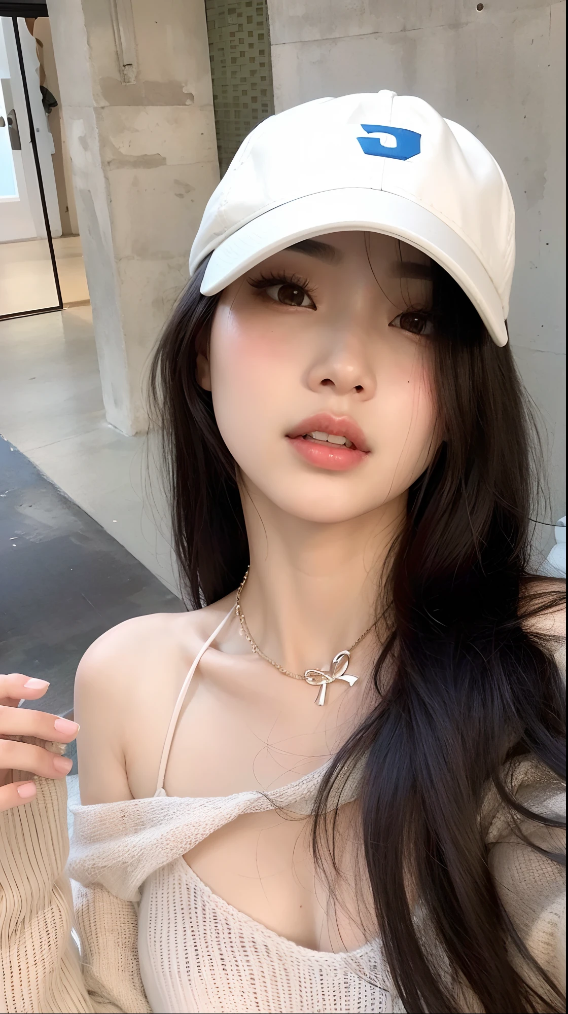 NSFW、baby face、15 year old student、Childish、small breasts、long legs、The constriction is amazing、full body shot、garden、bench、stroll、nature、forest、grace、seduce sexy、attractive face、Close up looking at camera