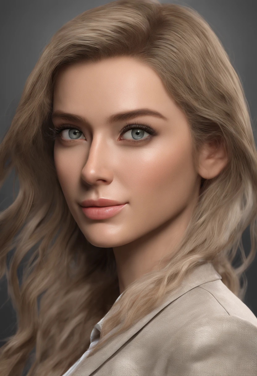 Create an avatar for a sexy woman, Loire, A beautiful secretary, Masterpiece of the work, highly quality, 4K, Beau design, brillant, award-winning photo, extremly detailed, Awesome, finedetail, Absurde, highly detailed, extremely detailed eyes and face, Realstic, blonde