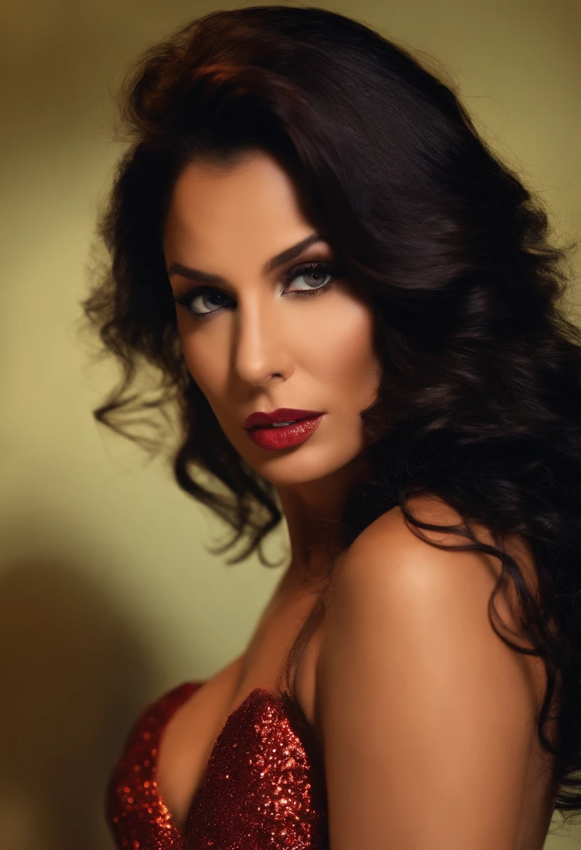 actrice parfaite gros seins nu sexy