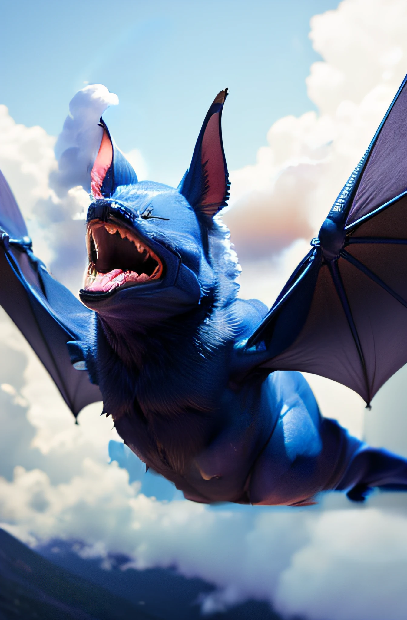 photograph of bat tongue, national geographic, Sony A7 camera