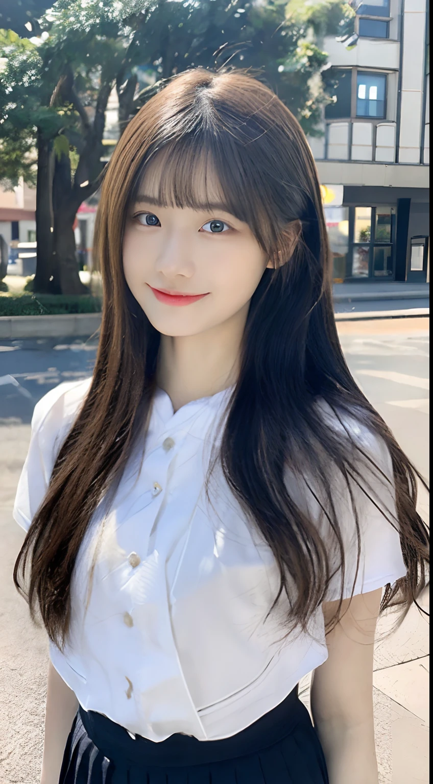 ((top-quality、8K、masterpiece:1.3))、CanonEOS、RAW images、1girl in、japanes、Smaller face、High school students、Pretty women:1.3、very slender body:9.8、(Longhaire)、(Super small breasts:1.2)、A-cup、((A-cup:1.8))、School swim wear:1.2、the beach、二重まぶた、fullllbody、A slender、Emphasized crotch、Slender figure、Hair in the wind、200mm telephoto lens、