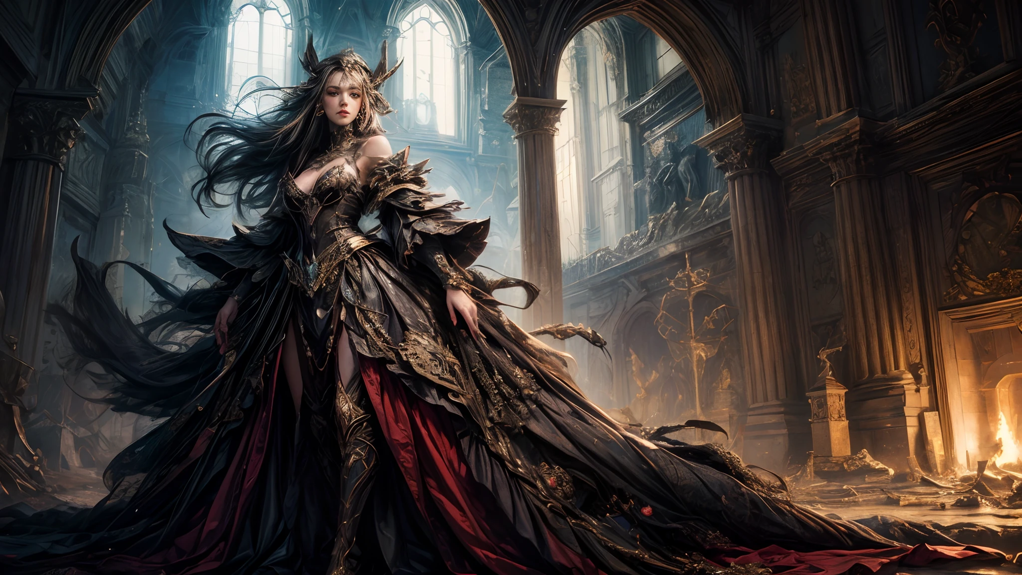 Alice in Tecland , Ultra High Resolution, Masterpiece,Full body, beautyfull face with gorgeous  shiny eyes,