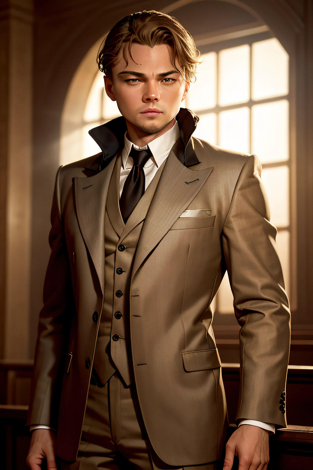 Leonardo DiCaprio en costume