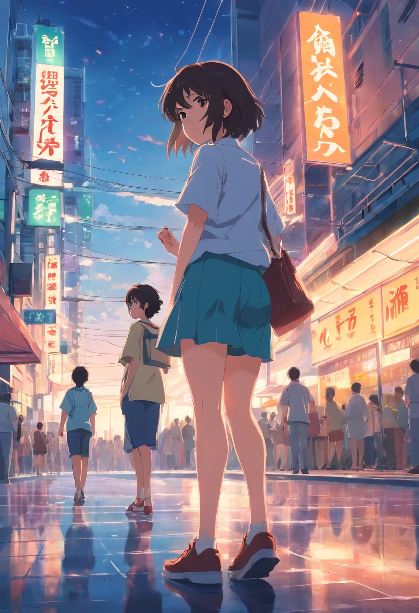 masterpiece, best quality, movie still, A background image consisting of posters of anime movies, in the style of the background image on the Netflix registration page.