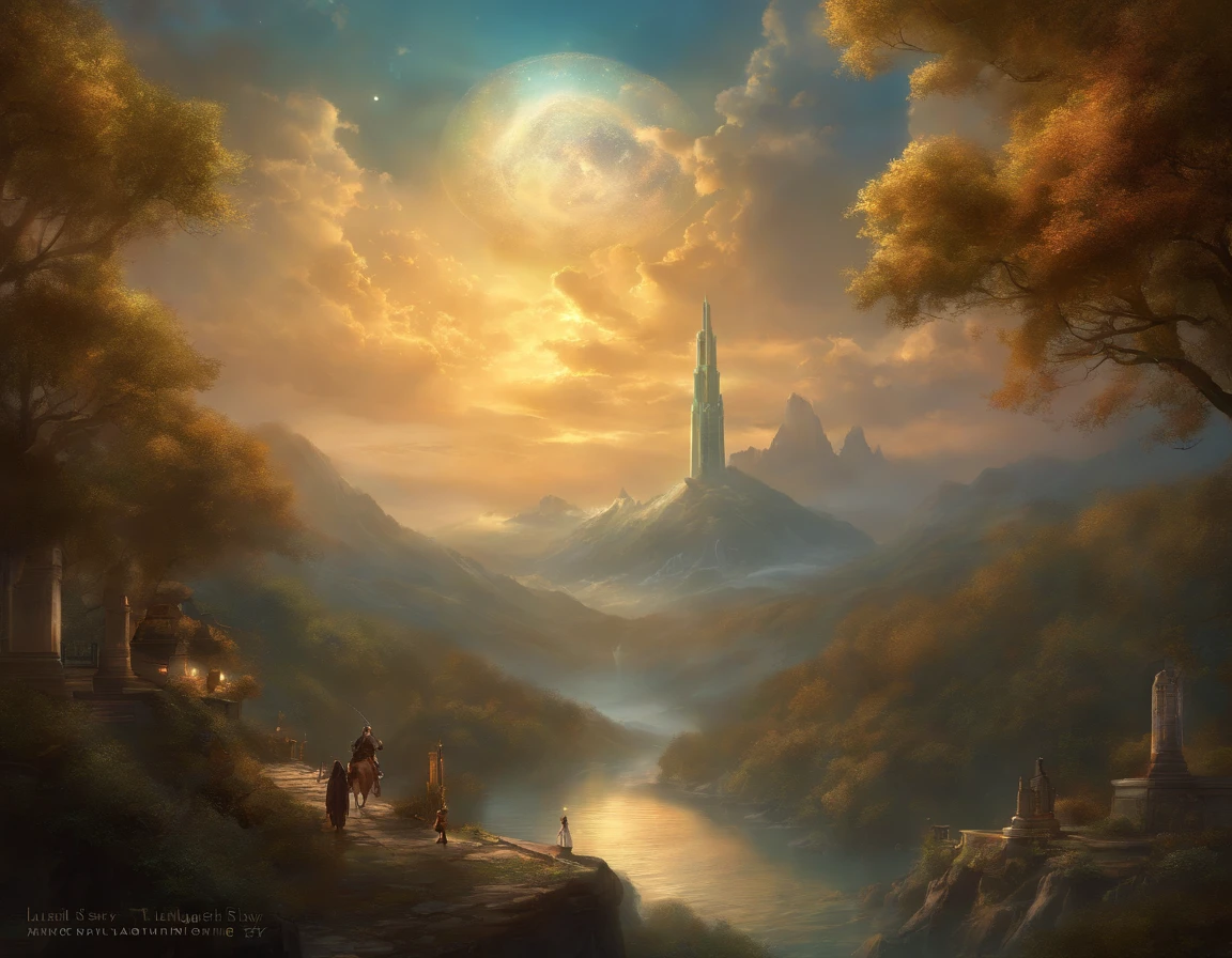 Best Quality, ​masterpiece, skyporn, stele, 云, (Laughing sky:1.5), Message from the sky, Laughing sky, beautiful concept art, optic, Fantasyart, luminous sky