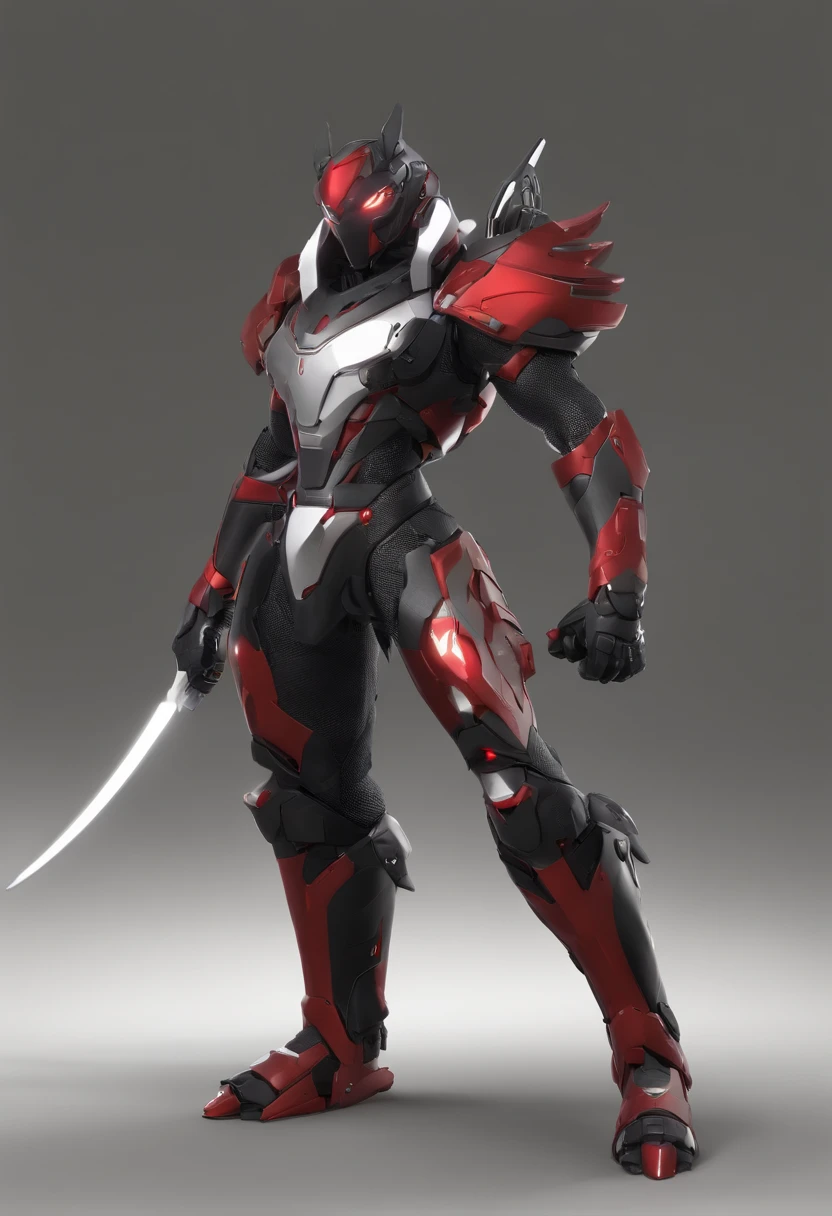 poses, black body, (detailed face and eyes:1.0), scales, detailed scales, manly, femboy, standing, forwards facing and backwards fasing, two different camera angles, frontside, backside, fluff, chest fluff, 4 toes, claws, cyborg tail, thinking, 2 feet, 2 arms, cute, red visor, red leds, 4 toes, 4 fingers, text in background, numbers in background