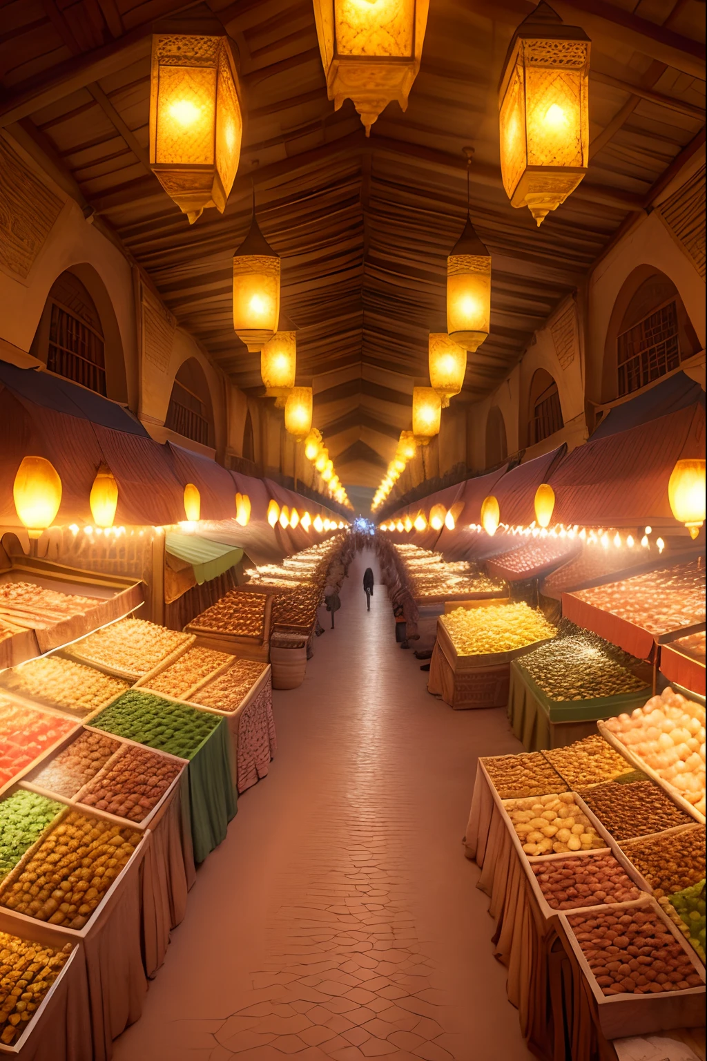 The markets of Morocco, natural lights, flattering effects, travel destination, destination scenic, beauty and natural, very detailed, intrucated detailed, ultra HD res, printable