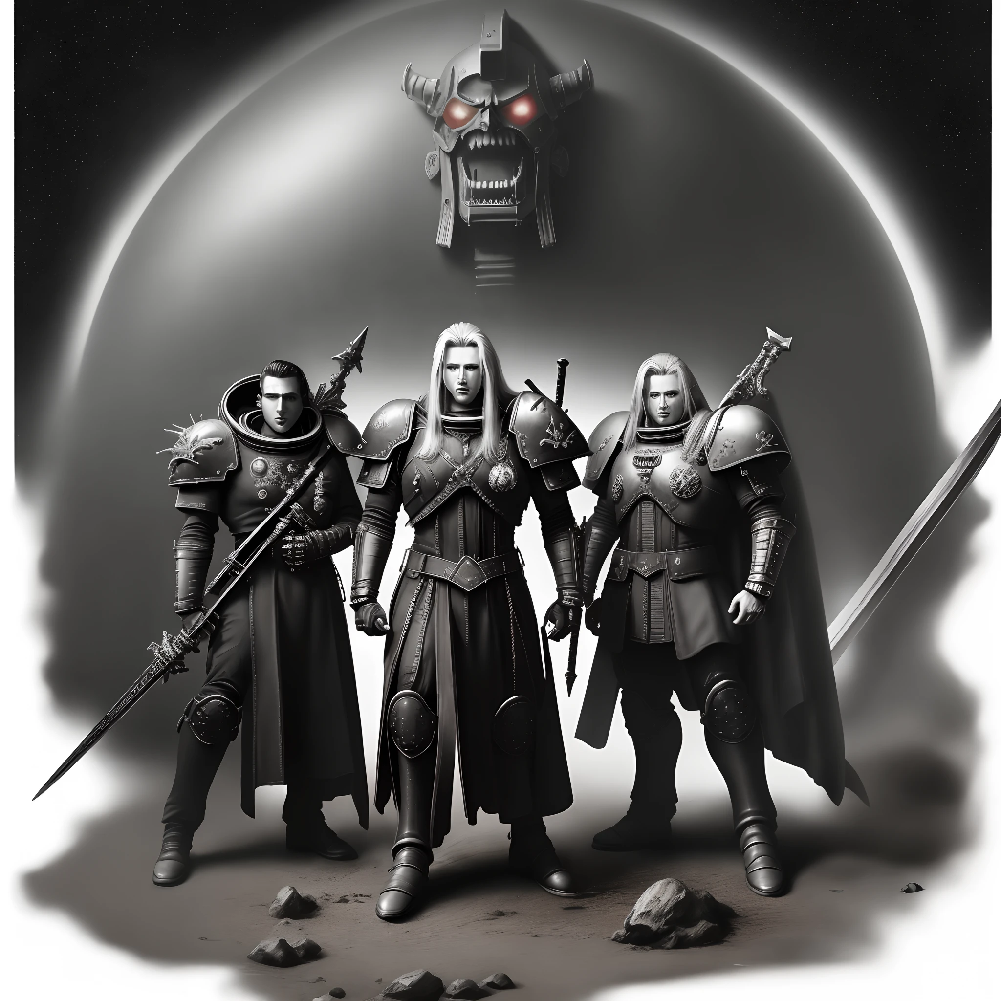Warhammer 40000, Sephiroth, Cinematographer, space marine,graficos uhd, gigachad, legendario