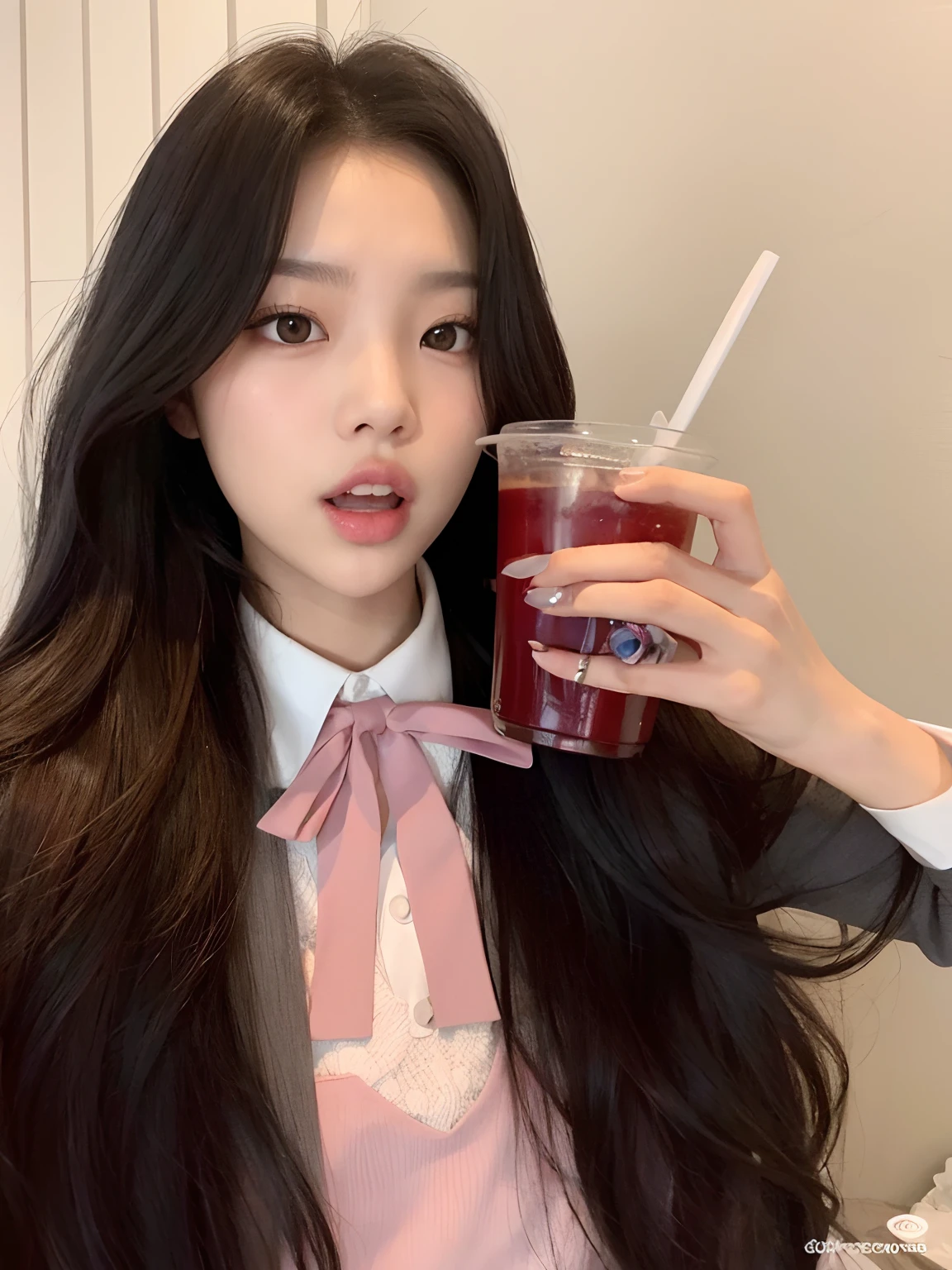 Araffed Asian woman with long black hair wearing a white dress, maquiagem sul-coreana popular, Jennie Blackpink, maquiagem coreana popular, Parque Roseanne do Blackpink, jossi do blackpink, Retrato de Jossi do Blackpink, wan adorable korean face, Ulzzang, Lalisa Manoban do Blackpink, Lalisa Manobal, Jinyoung Canela, young cute wan asian face