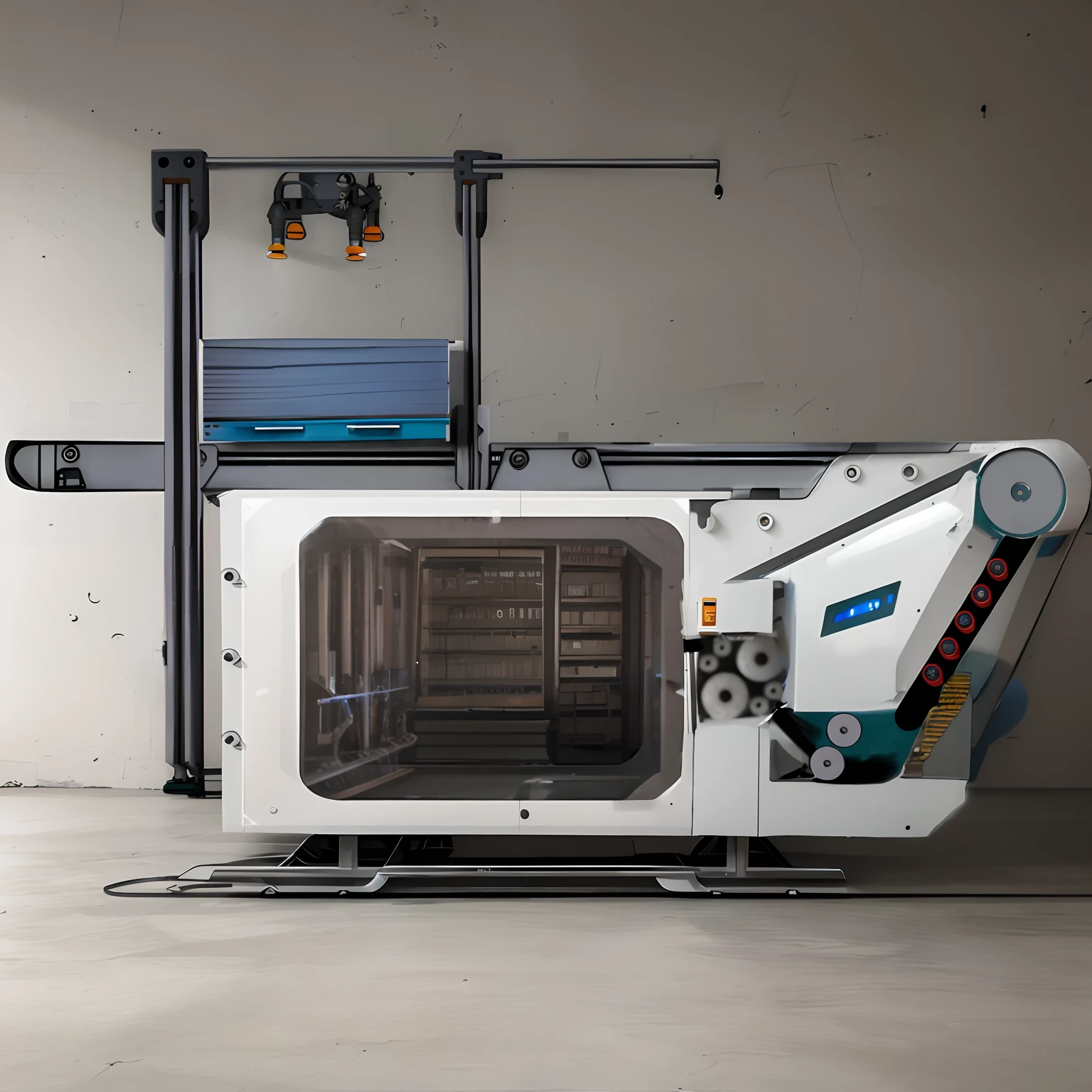 Modern Industrial Finishing Machine