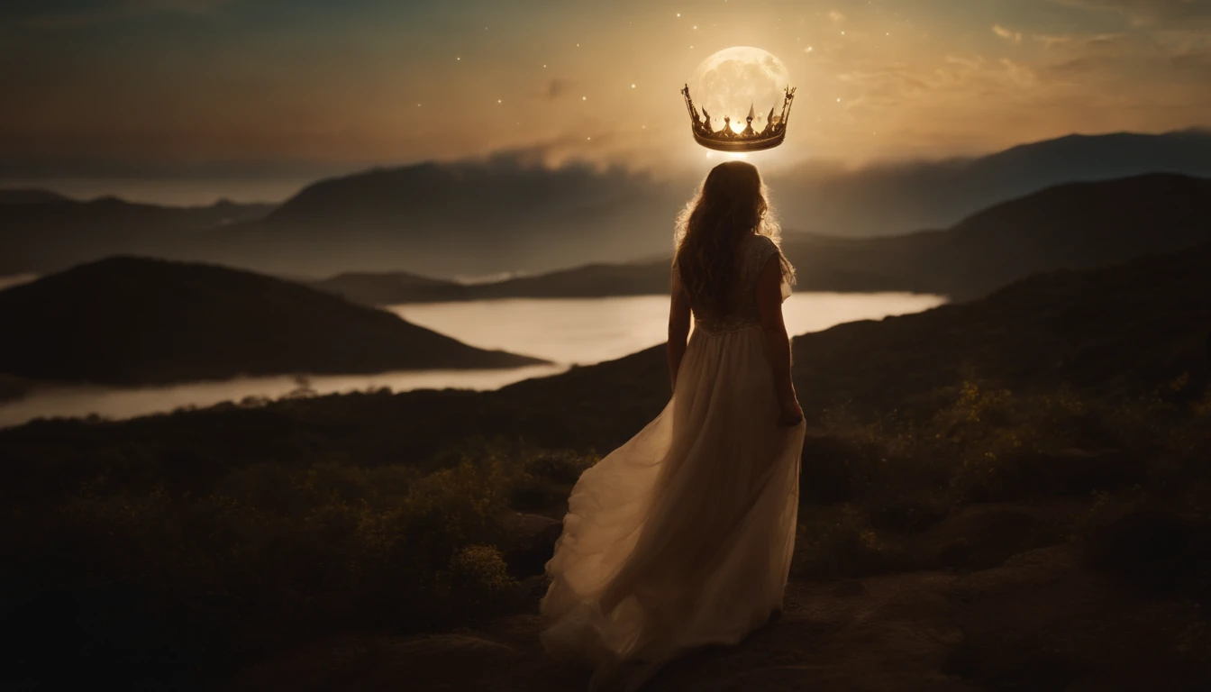 uma mulher vestida do sol, having the moon under his feet and on his head a crown of twelve stars. Bible Revelation Passage