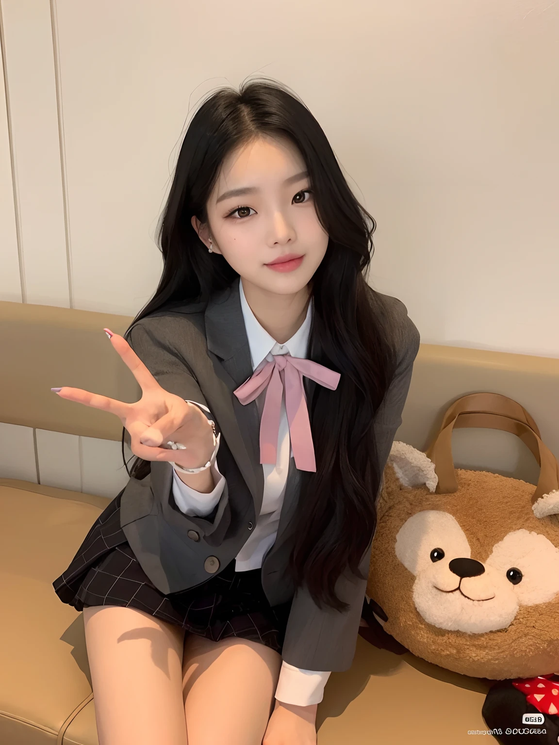 Araffed Asian woman with long black hair wearing a white dress, maquiagem sul-coreana popular, Jennie Blackpink, maquiagem coreana popular, Parque Roseanne do Blackpink, jossi do blackpink, Retrato de Jossi do Blackpink, wan adorable korean face, Ulzzang, Lalisa Manoban do Blackpink, Lalisa Manobal, Jinyoung Canela, young cute wan asian face, sorrindo