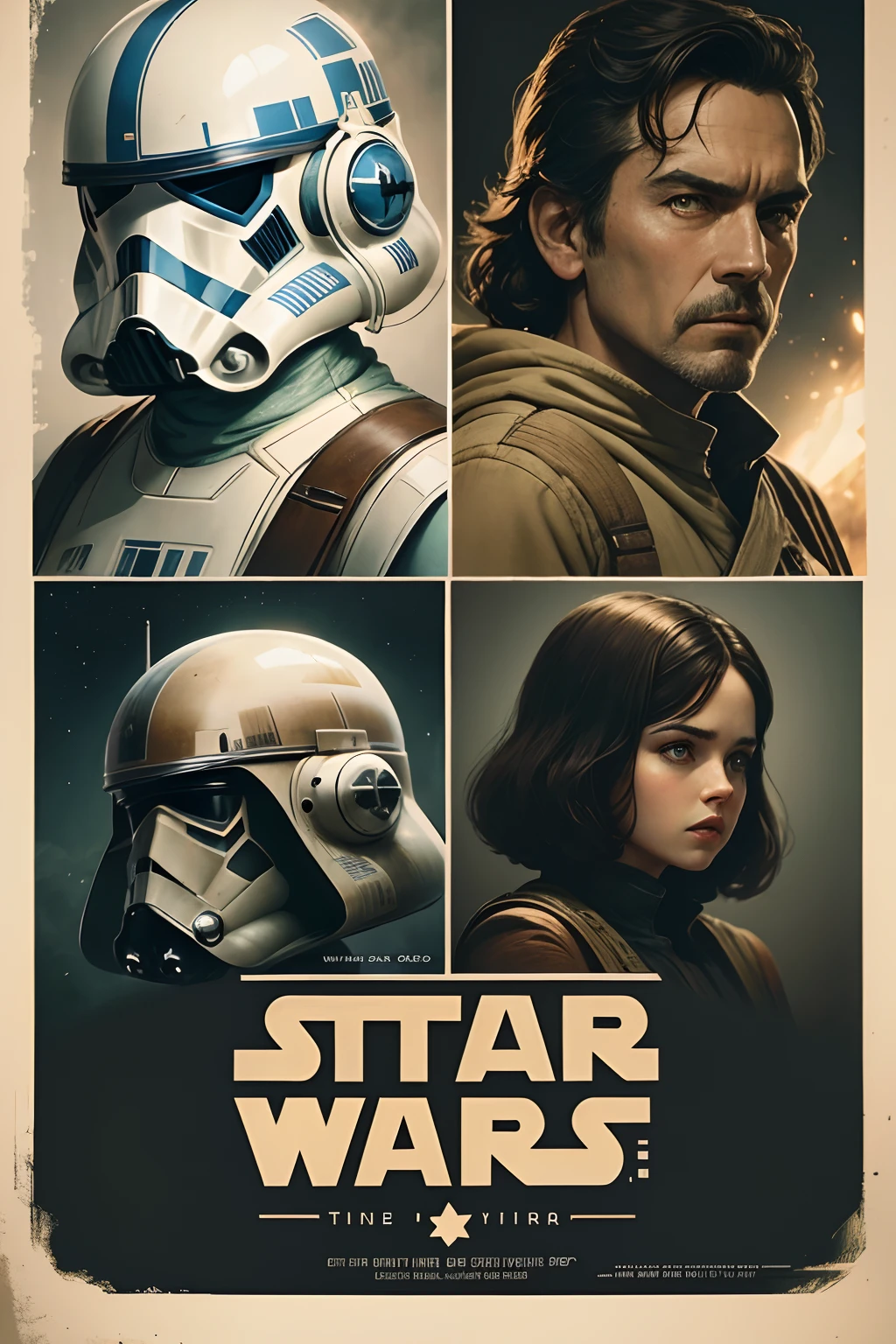 star war, wallpaper, Film vintage.