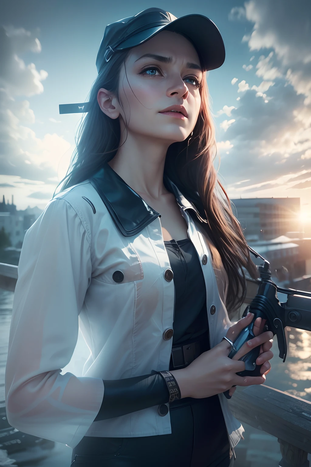 Enimation realistic face, 8k, ultra hd realistic photo,