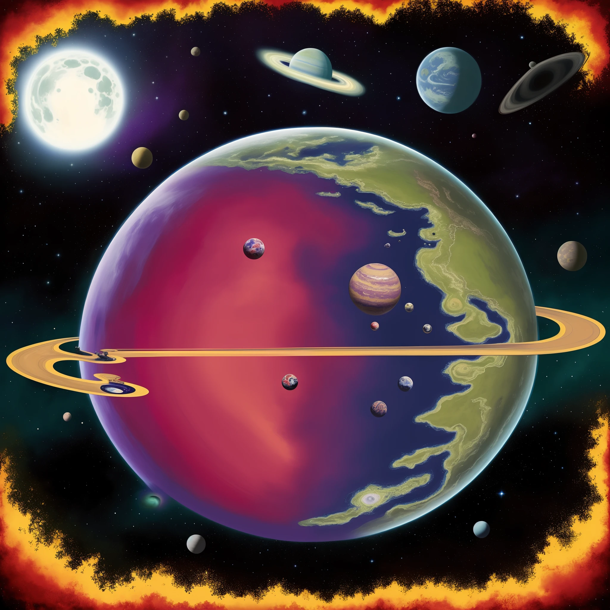 "Design a book cover that represents the epic journey of the Zeltrians in search of a new home. A capa deve incluir uma cena espacial com naves espaciais partindo de Zeltron, Exotic Planets, friendly and hostile alien beings, and a sense of cosmic mystery. Use a color palette that conveys the vastness of the universe and the hope of the Zeltrians. Make sure the title 'We Came From Another Planet: Vidas Inteligentes' esteja proeminente na capa."