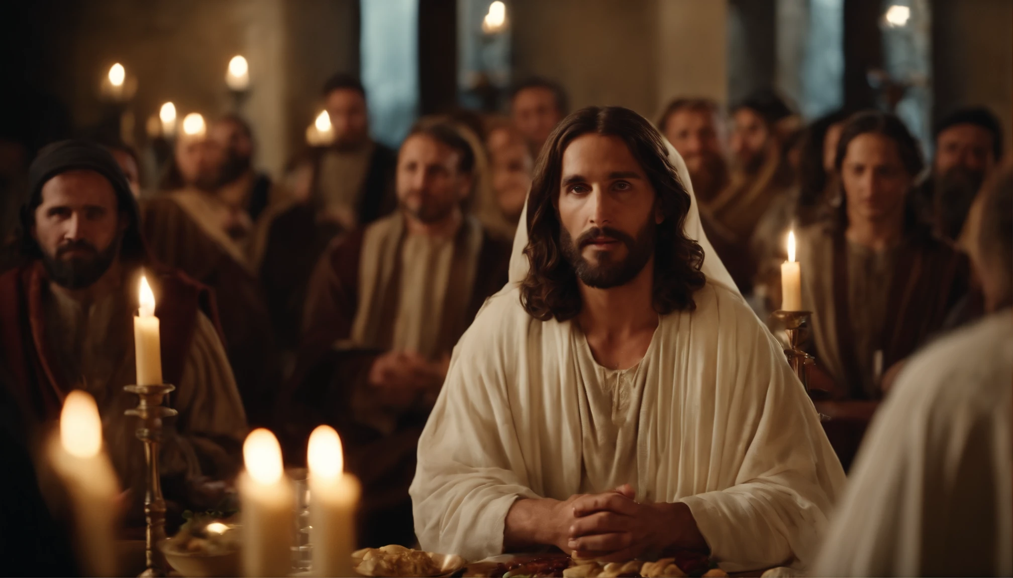 Jesus Christ at the wedding feast of Cana in Galilee. Bible passage.