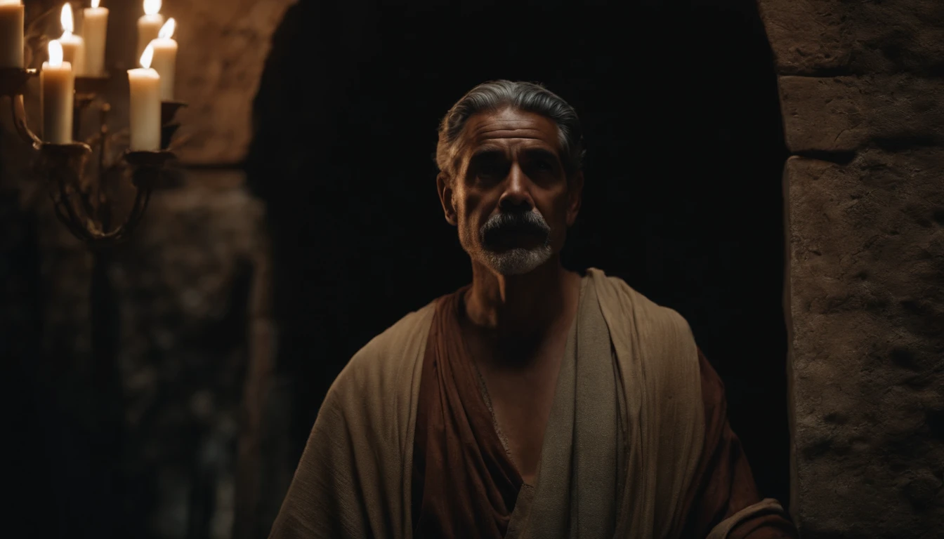 profeta isaias falando ao povo . Biblical character