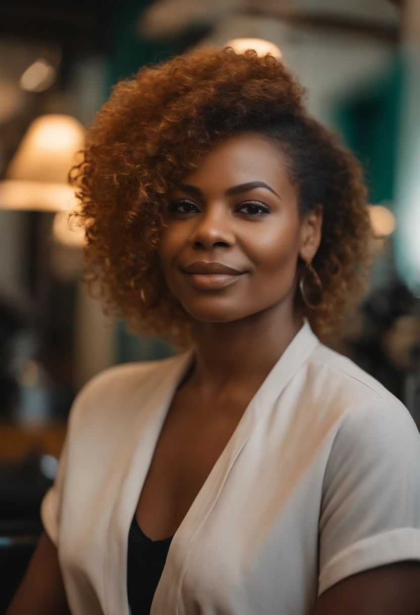razilian Black woman in her 30s to 40s, sitting in a specialized hair salon for hydrophobic hair. She has a confident and relaxed expression, showcasing her unique hair texture. Medium: Hyper-realistic photography. Style: Inspired by the vibrant culture of Brazil, with a touch of modern urban aesthetics. Lighting: Soft, natural light filtering through the salon windows, highlighting her hair's unique characteristics. Colors: Warm earthy tones, with pops of vibrant Brazilian colors. Composition: Shot with a Canon EOS 5D Mark IV DSLR camera, EF 85mm f/1.8 STM lens, Resolution 30.4 megapixels, ISO sensitivity: 100, Shutter speed 1/125 second, with a focus on her face and hair, capturing the salon's ambiance in the background. --ar 16:9 --v 5.1 --style raw --q 2 --s 750
📸 Prompt Option 2:
Close-up portrait of a Brazilian Black woman, aged between 30 and 40, at a hair salon designed for hydrophobic hair types. Her eyes reflect her pride in her unique hair. Medium: Ultra-detailed photography. Style: A blend of traditional Brazilian elements with contemporary fashion photography. Lighting: Dramatic side-lighting to emphasize the hydrophobic nature of her hair. Colors: Rich browns and golds, complemented by the vibrant colors of Brazil. Composition: Captured using a Canon EOS 5D Mark IV DSLR camera, EF 50mm f/1.8 STM lens, Resolution 30.4 megapixels, ISO sensitivity: 100, Shutter speed 1/125 second, with a shallow depth of field focusing on her hair and eyes. --ar 16:9 --v 5.1 --style raw --q 2 --s 750
✨ Thank you for considering these prompts.