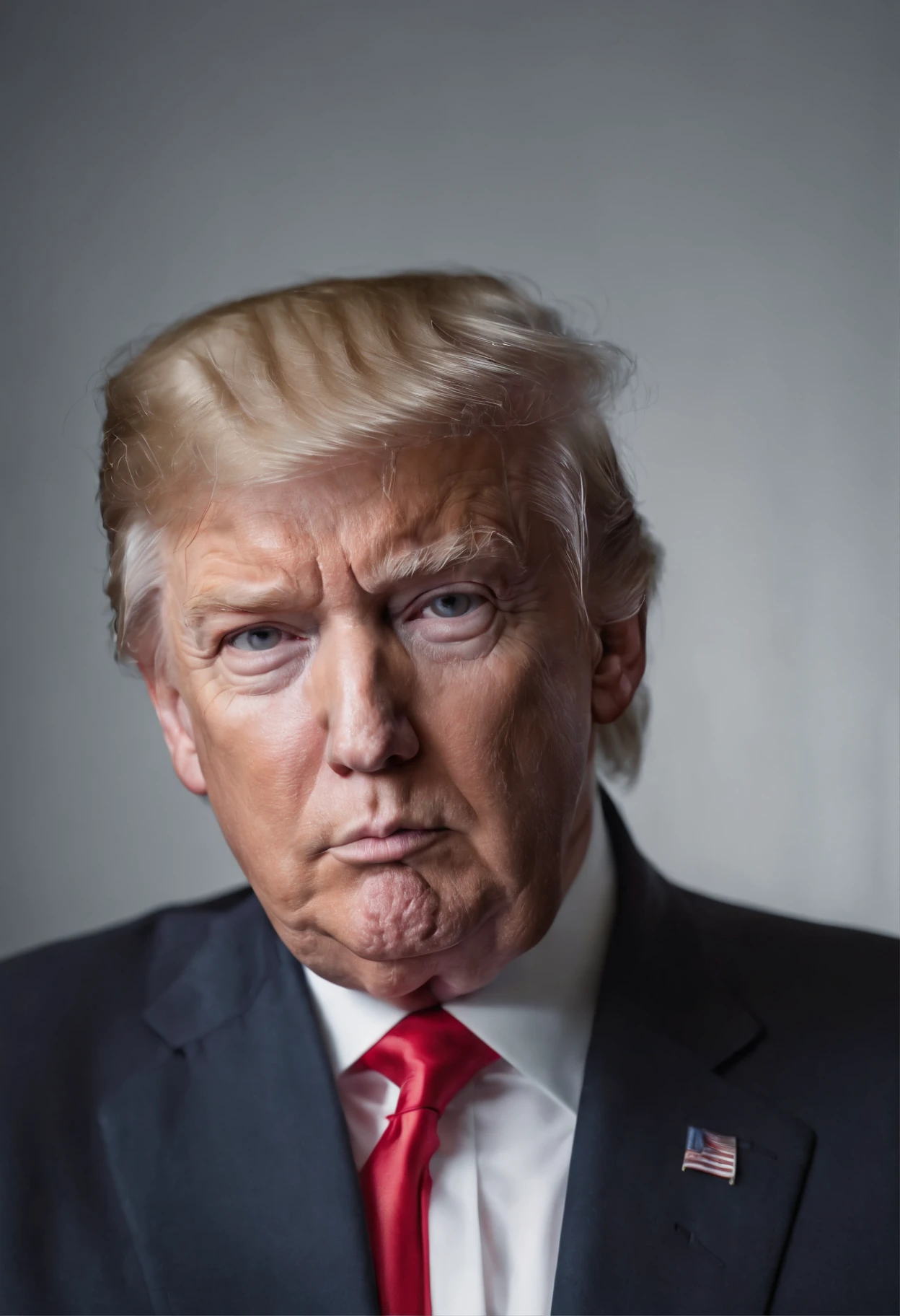 Realistic image of Donald Trump,Ultra-realistic quality,suit,a old man,Big chest,Muscle men, Man,Realiy