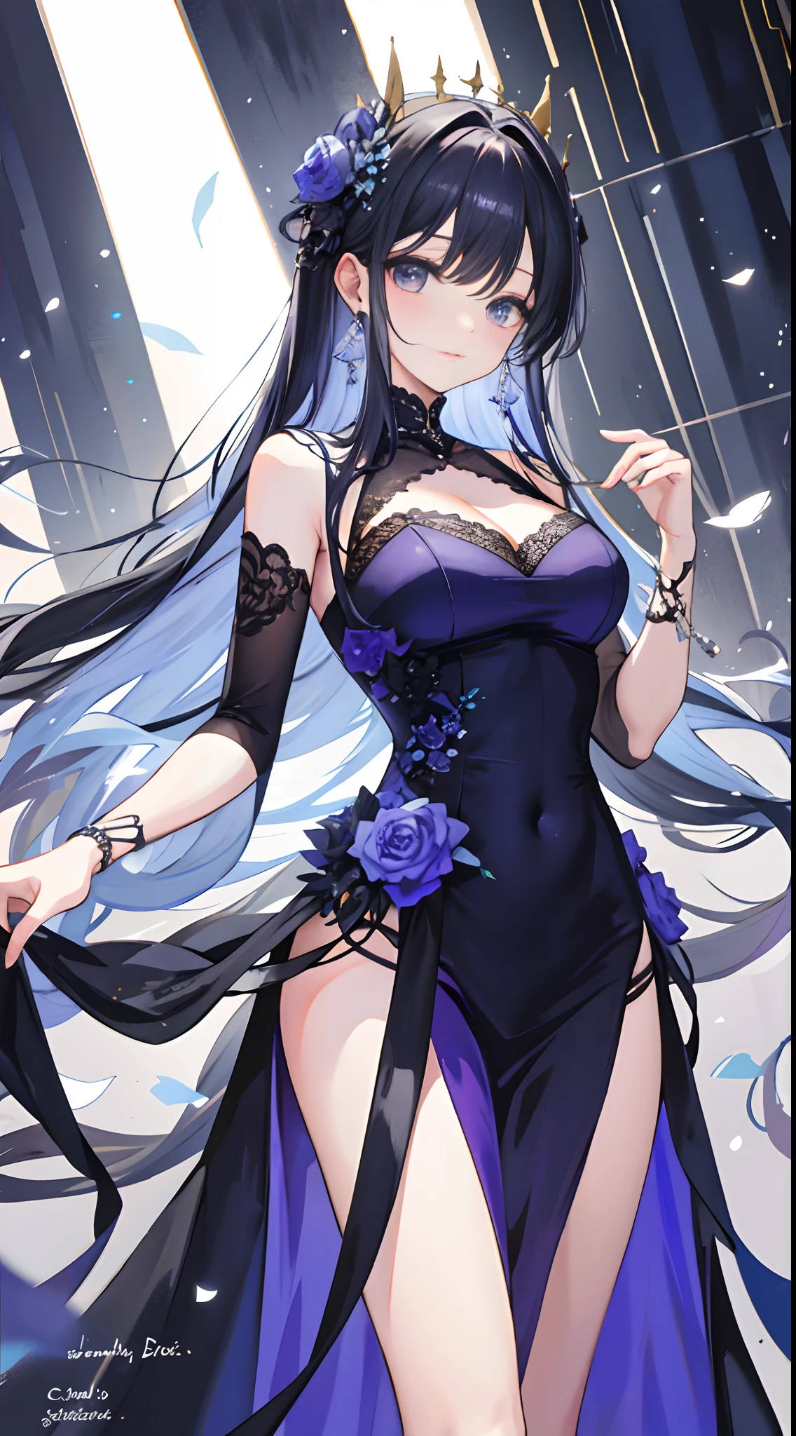 idoly,a beauty girl,Gorgeous dress