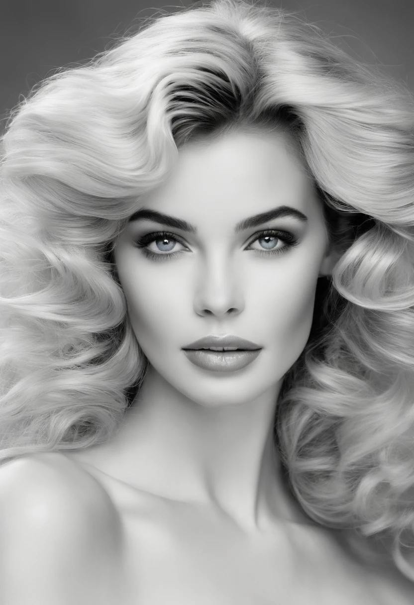 Blonde model who walks the runway in the 90s very young teen y classic and elegant beauty. His appearance reflected a combination of delicate and striking features. Here is a more detailed description to create an ultra-realistic image Denise had smooth porcelain, Flawless skin that accentuates its natural beauty. Son visage avait une forme ovale gracieuse, with softly sculpted cheekbones that highlighted her femininity.
Her eyes were captivating. They were large and almond-shaped, avec des iris bleu profond qui semblaient cacher des secrets. The long eyelashes framing her eyes intensified her expressiveness.
Her hair was a cascade of golden locks that fell in gentle waves over her shoulders............., Reflet de la lueur du soleil. His forehead was high and elegant, perfectly balancing the structure of her face.
Nicole's lips were sensual, avec des contours naturels qui lui donnaient un sourire captivant. Her chin was delicate, contributing to its charming appearance.
Her figure was slender and graceful, with soft curves that emphasize its femininity. Denise had a magnetic presence, a combination of her physical beauty and an aura of confidence that made her stand out.
This description aims to create an ultra-realistic image of Denise Richards' appearance capturing her unique and attractive beauty that made her a well-known and admired figure in her time...........