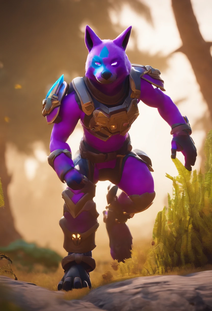 A furry Protogen Species in Fortnite BattleRoyal