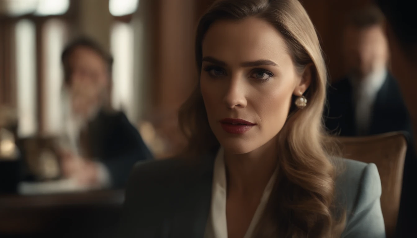 A woman looking beads, a man being rejected in a job interview.
(best quality,4k,8k,highres,masterpiece:1.2), ultra-detailed, (realistic,photorealistic,photo-realistic:1.37), vibrant colors, soft lighting, close-up of the woman's face, intense emotion, natural background, portrait, traditional oil painting, delicate brushstrokes, fine details, expressive eyes and facial features, intricate jewelry, elegant clothing, disappointed expression on the man's face, realistic office setting, serious-looking interviewer, sharp focus on the woman's eyes and the man's face, dramatic composition, perspective from the woman's point of view, contrasting emotions, subtle lighting effects, rich color palette, individual strands of hair visible, polished and sophisticated look, professional atmosphere, tense atmosphere.