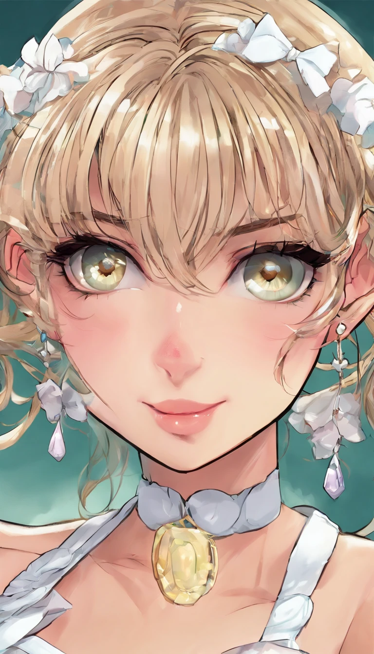 (best quality,4k,8k,highres,masterpiece:1.2),ultra-detailed,(realistic,photorealistic,photo-realistic:1.37),beautiful expressive eyes,long eyelashes,beautiful detailed lips,detailed hair and face,(She looks as if she is about to cry.),clean and flawless skin,(Very large breasts, big tits, oversized tits),Short hair,(Earrings, maid uniform),
